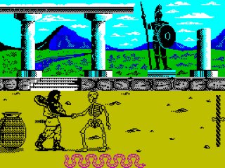 Hercules: Slayer of the Damned screenshot 3 for ZX Spectrum